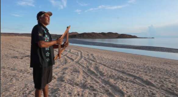 Patrick Churnside at Hearson's Cove in the Pilbara