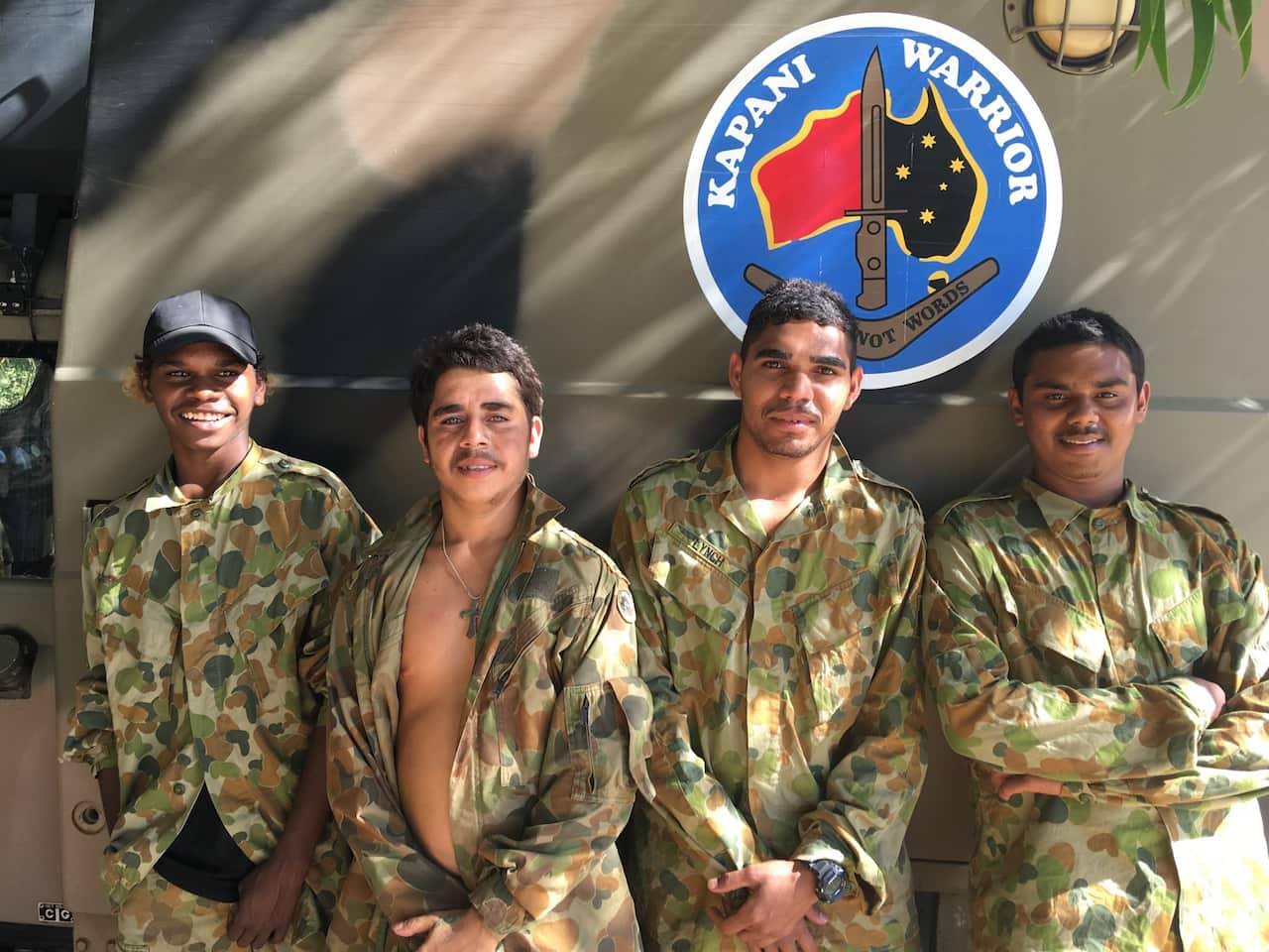 All of the young men competing are a part of the Kapani Warrior program