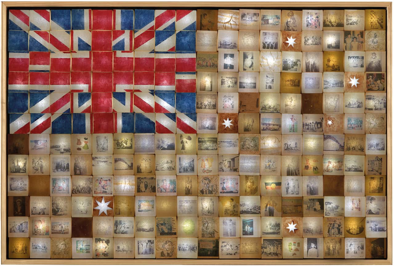 'Double Standards' 2015 by Sandra Hill National Gallery of Australia, Canberra.