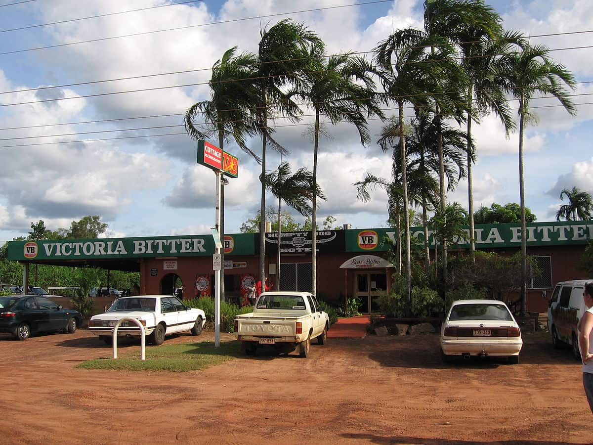 The Humpty Doo Tavern in Darwin is a favourite haunt of Miss Bogan Villea