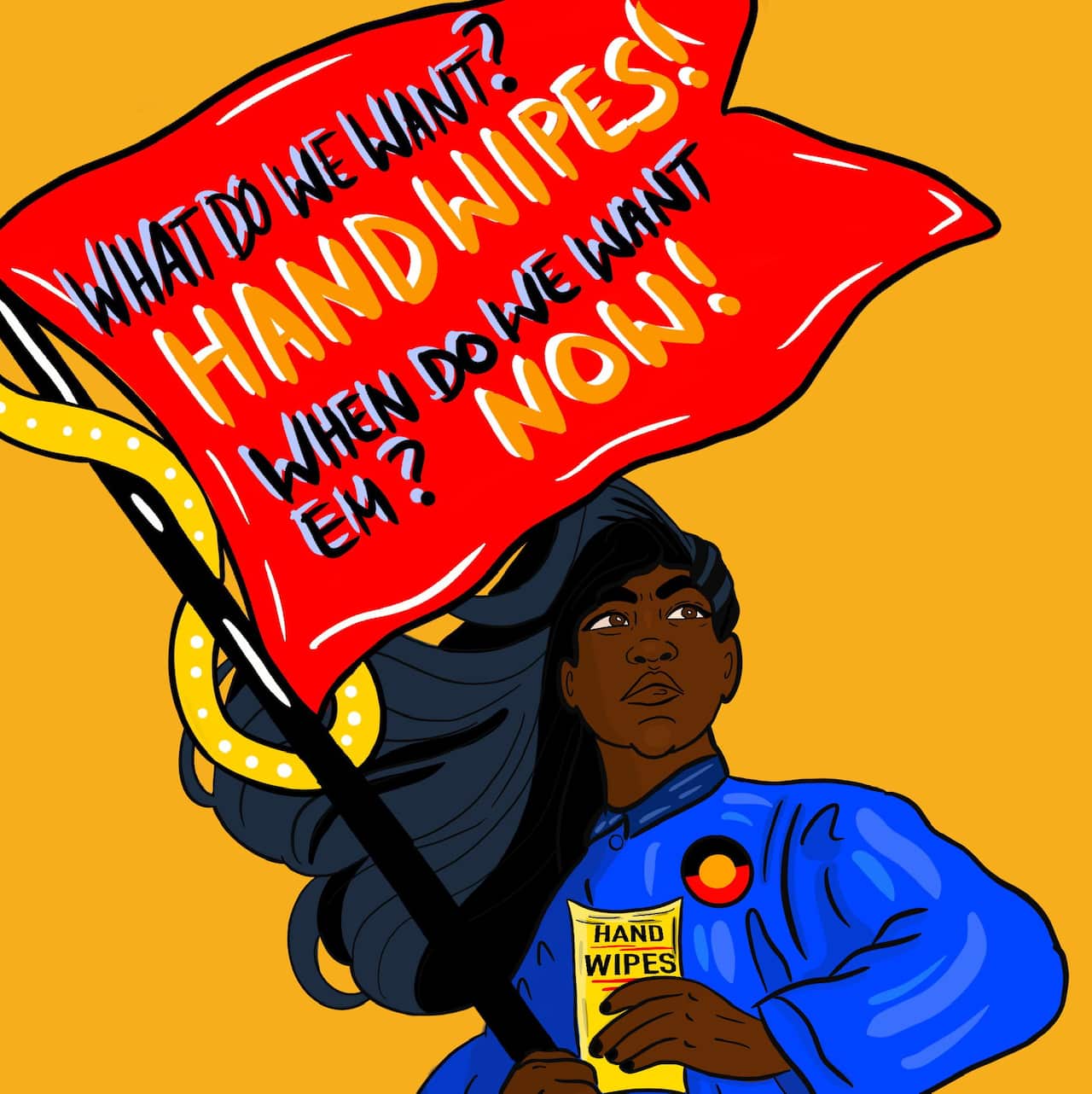 Baker Boy joins other artists sharing health messages during the Covid-19 pandemic.