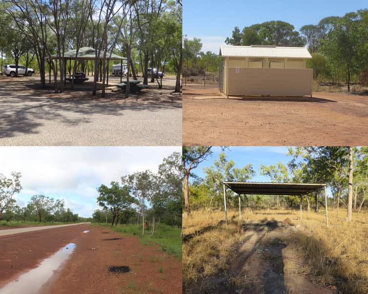 Comparison of facilities at tourist rest area, NT