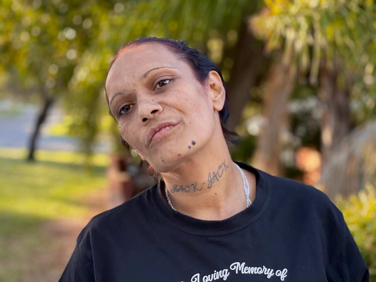 Shelley Ninyette wants justice for her son Trisjack Simpson Ninyette.