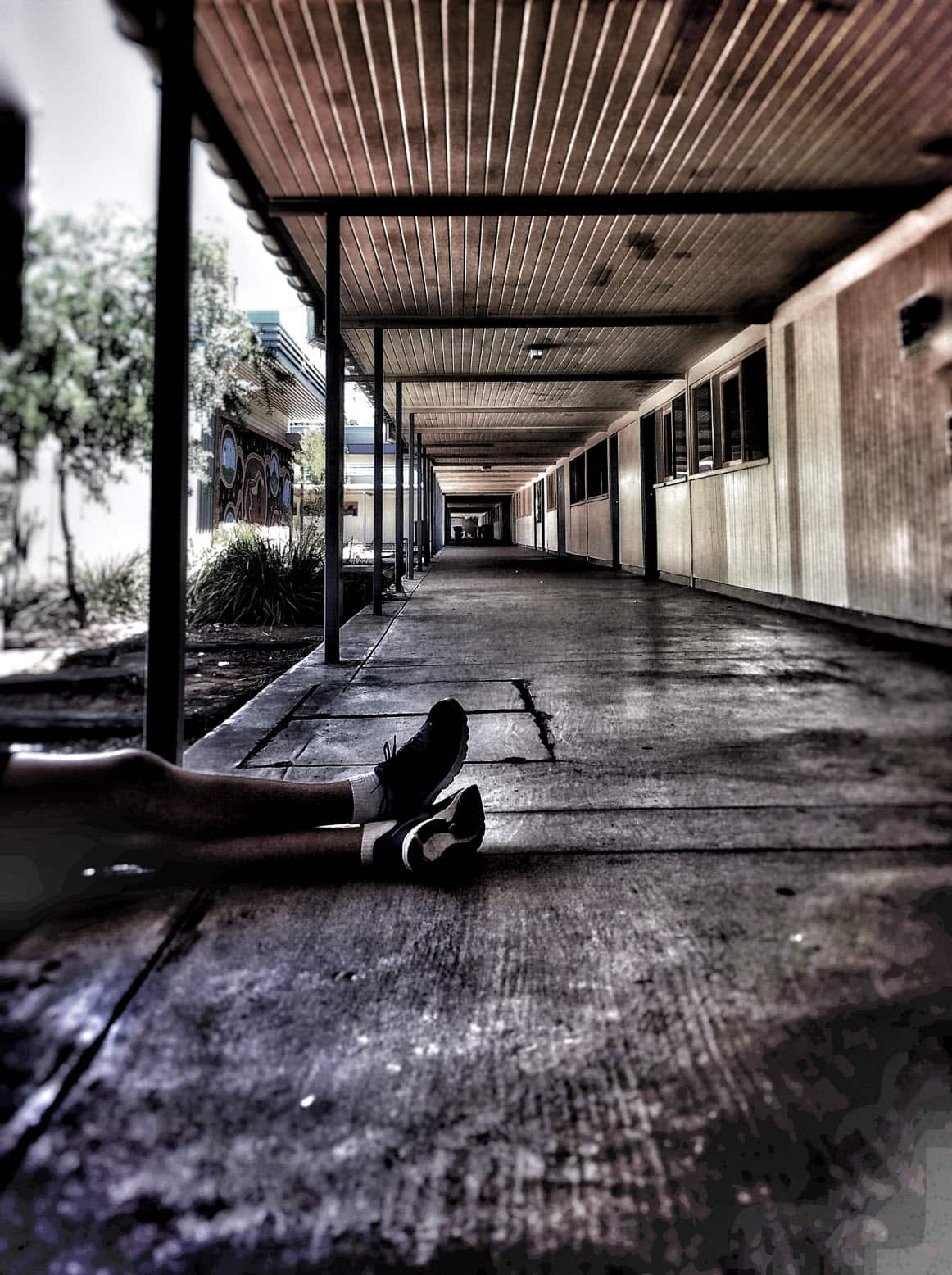 School Selfies: One of the entries from the four participating schools