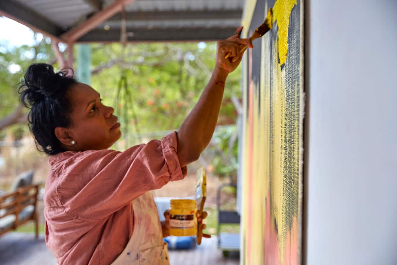 Naomi hobson indigenous first nations mecca cosmetics