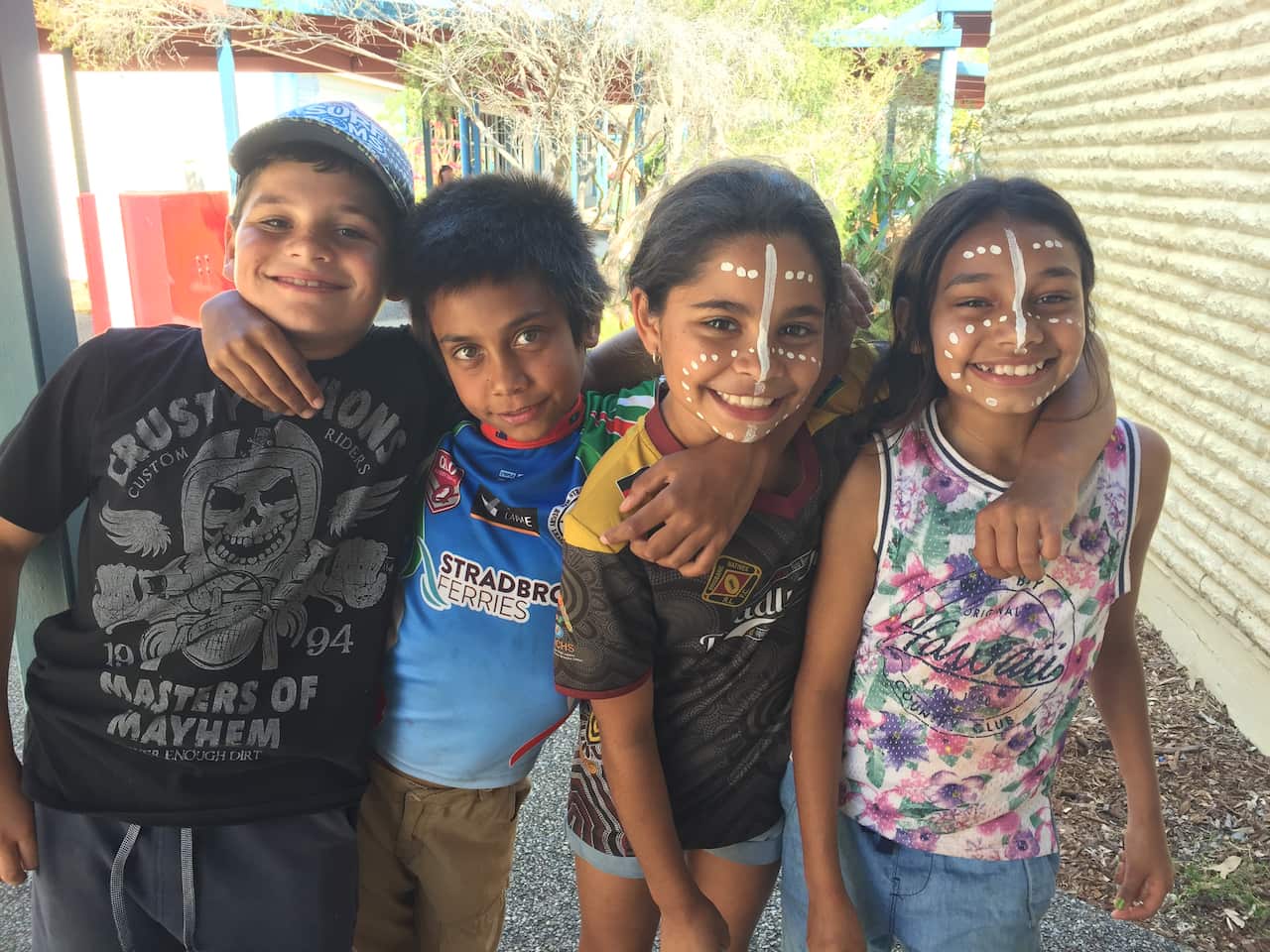 Children at Quandamooka Festival