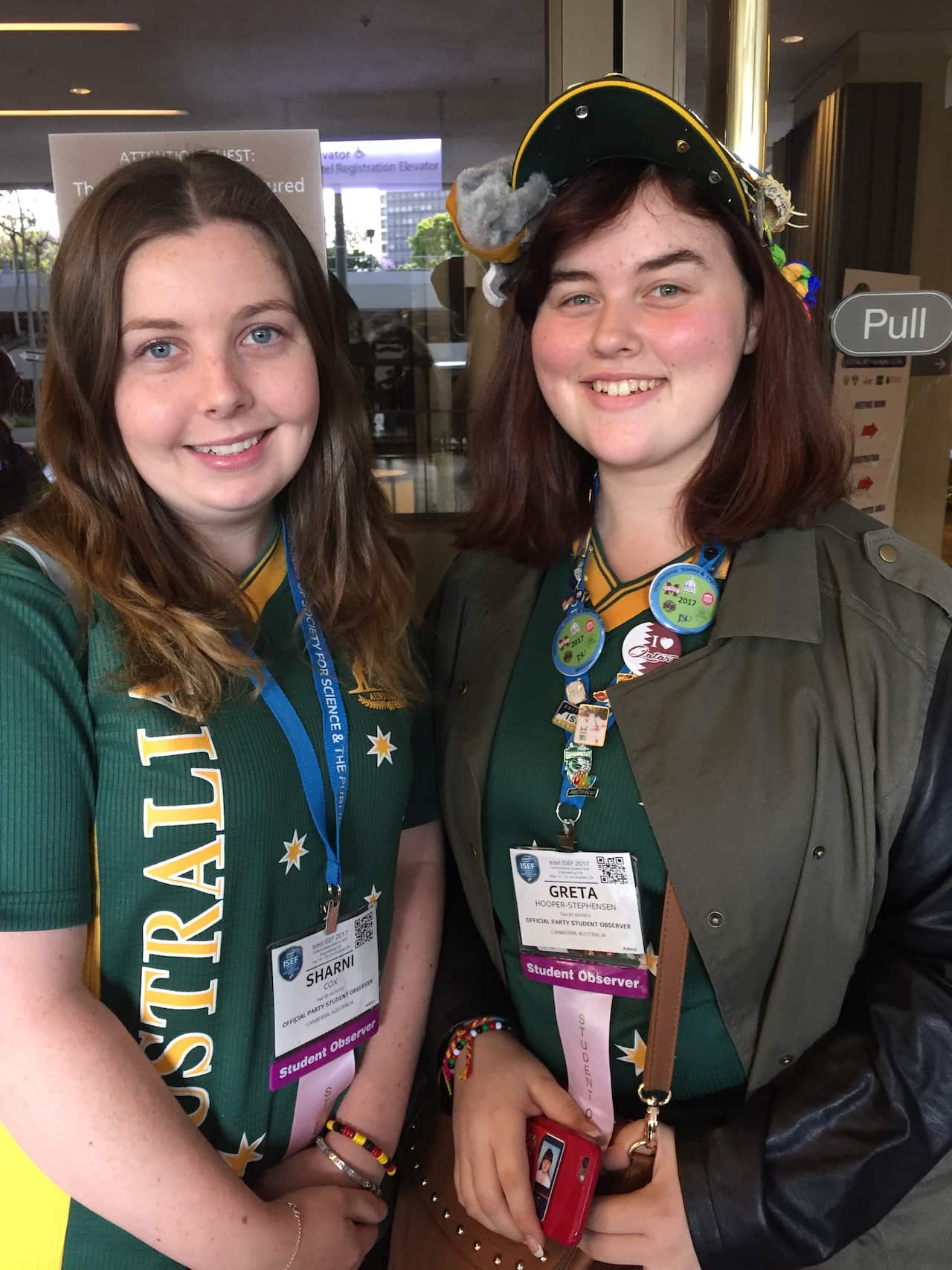 Top Indigenous STEM students Sharni Cox and Greta Stephensen are inspired to become leaders in their chosen fields and to incorporate Indigenous ways of thinking in to their research.
