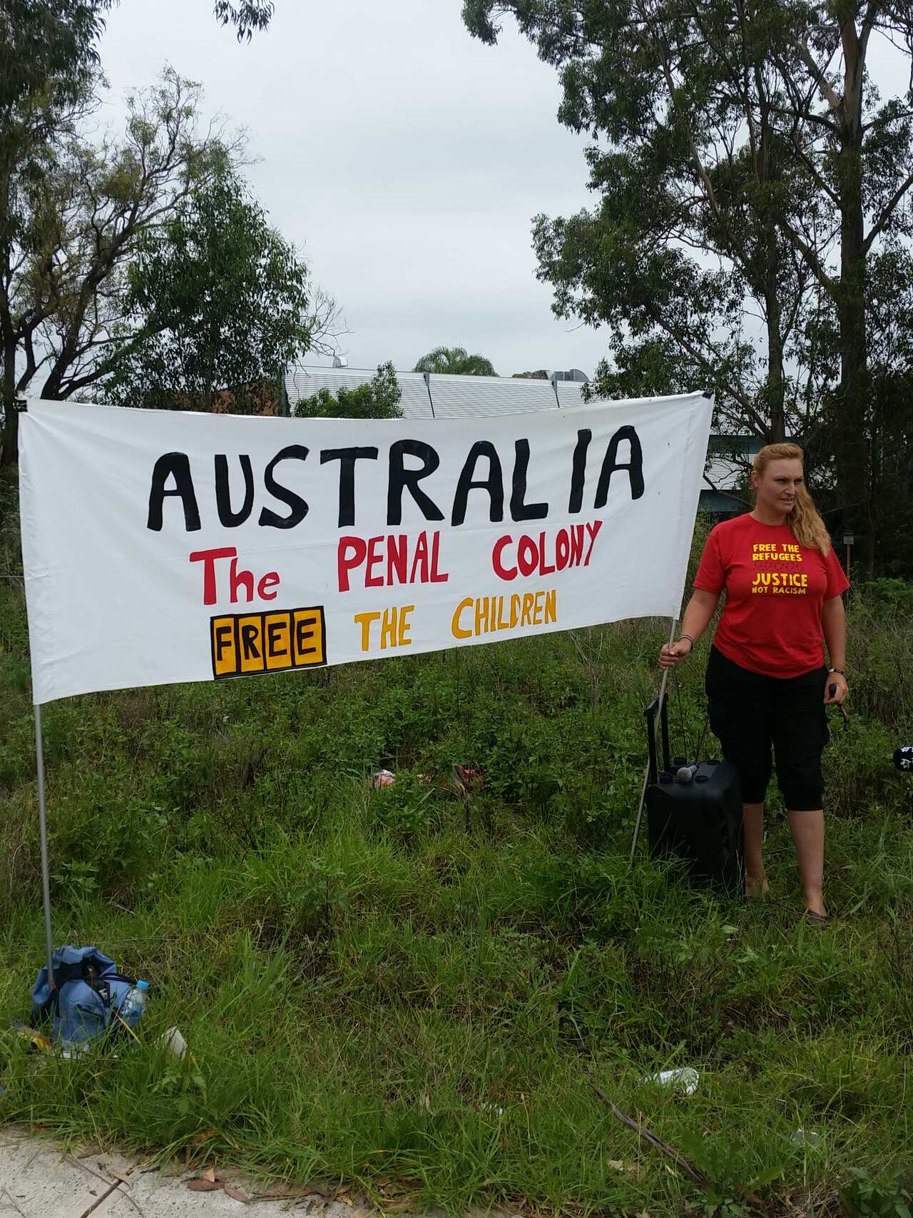 Villawood Protest, 26 January 2017 