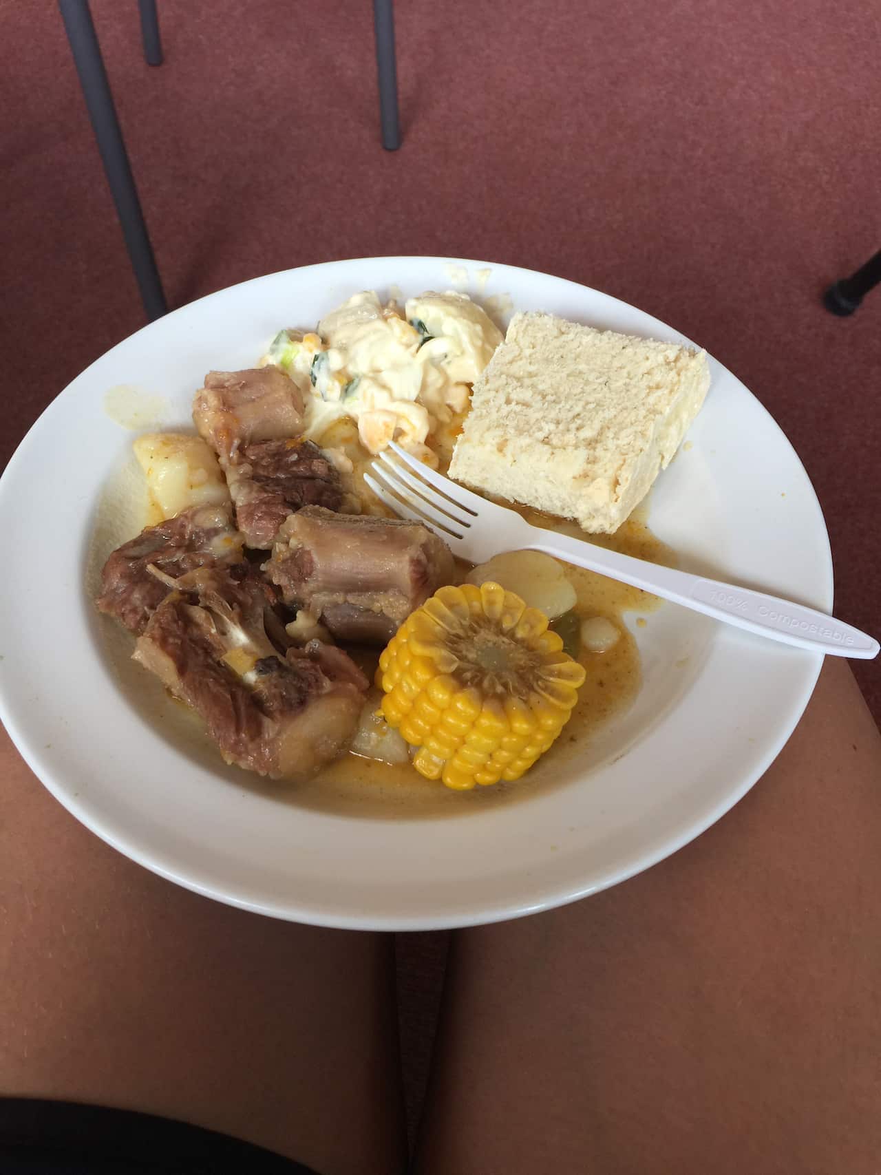 Kangaroo tail stew at the CSIRO Indigenous STEM award presentation