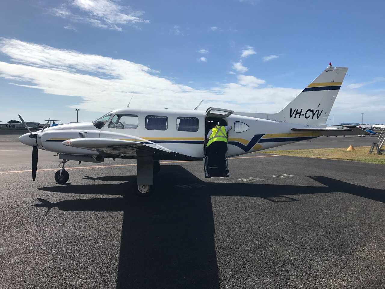 This six-seater plane was our mode of transport for the five-day tour. 