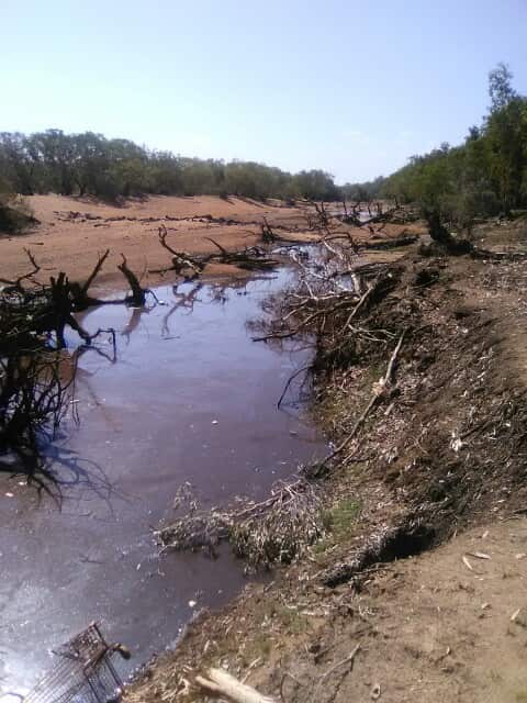 Nicholson River runs low. | Photo Leith Watt
