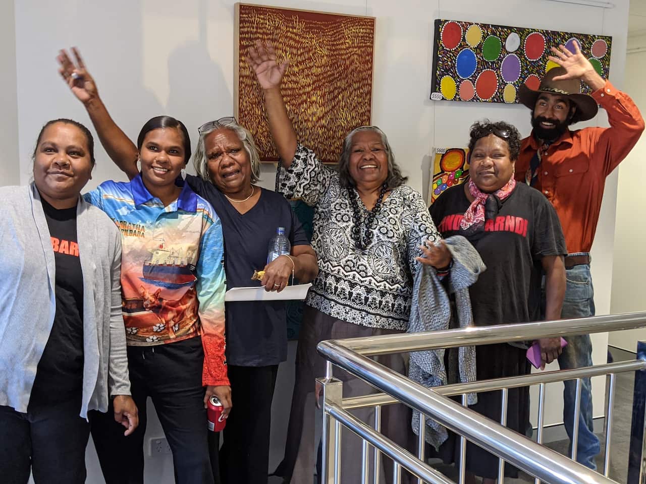 Yindijibarndi people from WA's Pilbara after High Court decision