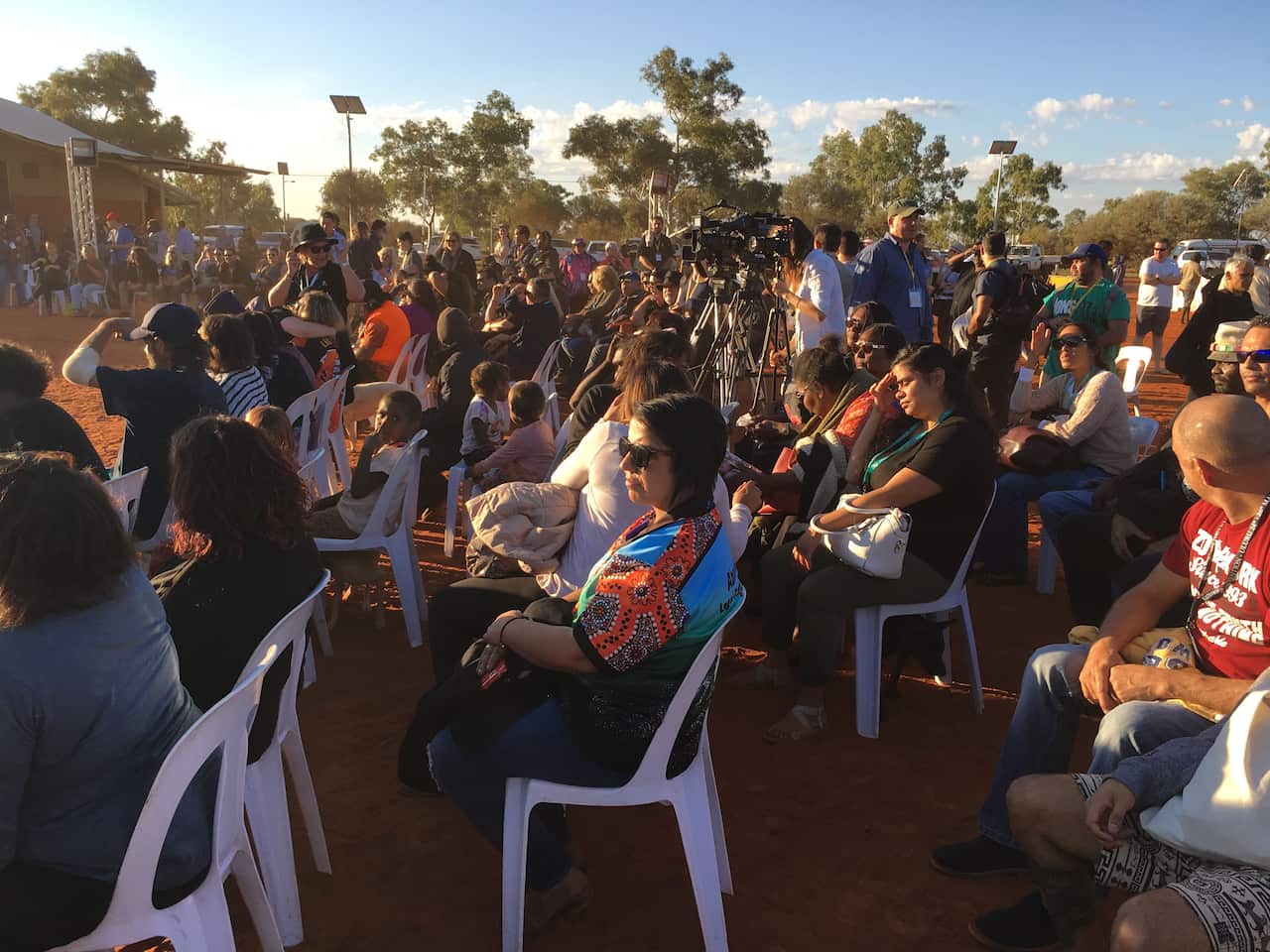 Mutitjulu opening ceremony