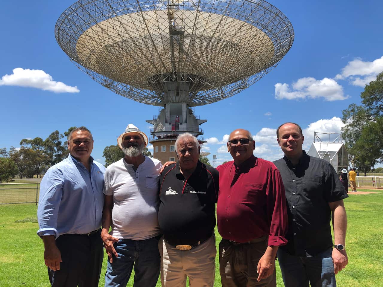 David Towney Jnr, David Towney Snr, Stan Grant Snr, Cecil See and Stacy Mader.