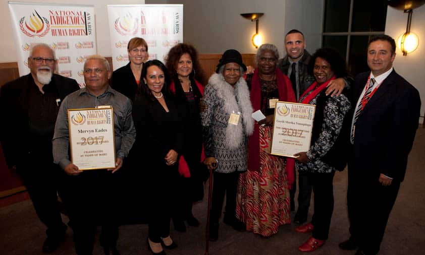 National Indigenous Human Rights Awards 2017 in the Mural Hall, Parliament House, Canberra