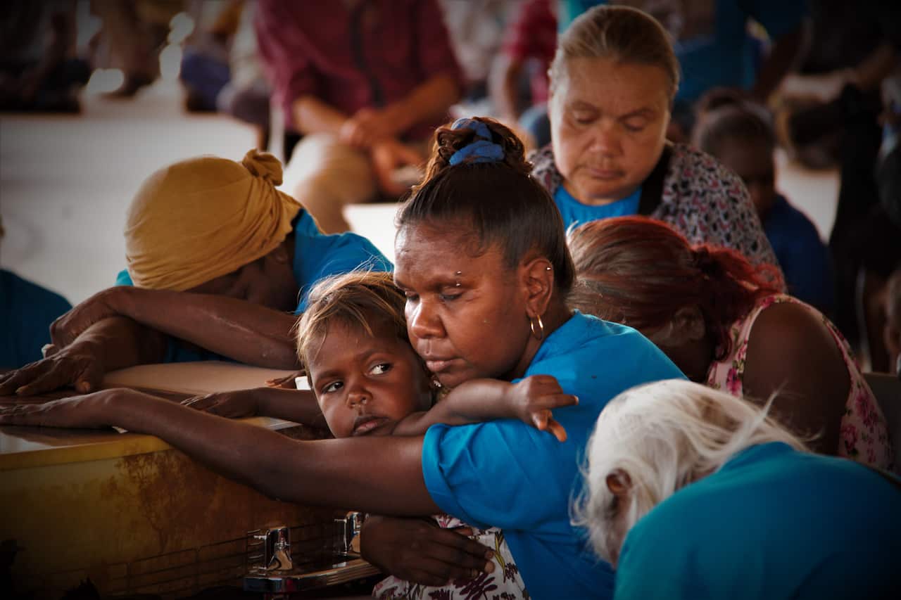 Jimmy wavehill walk off funeral 