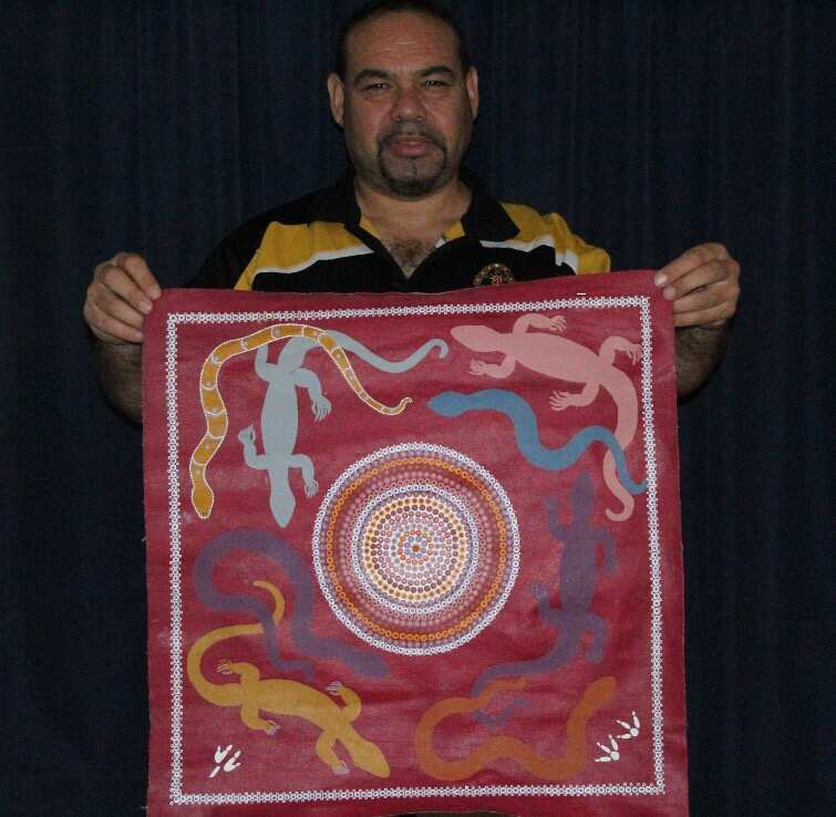 Aboriginal dot art
