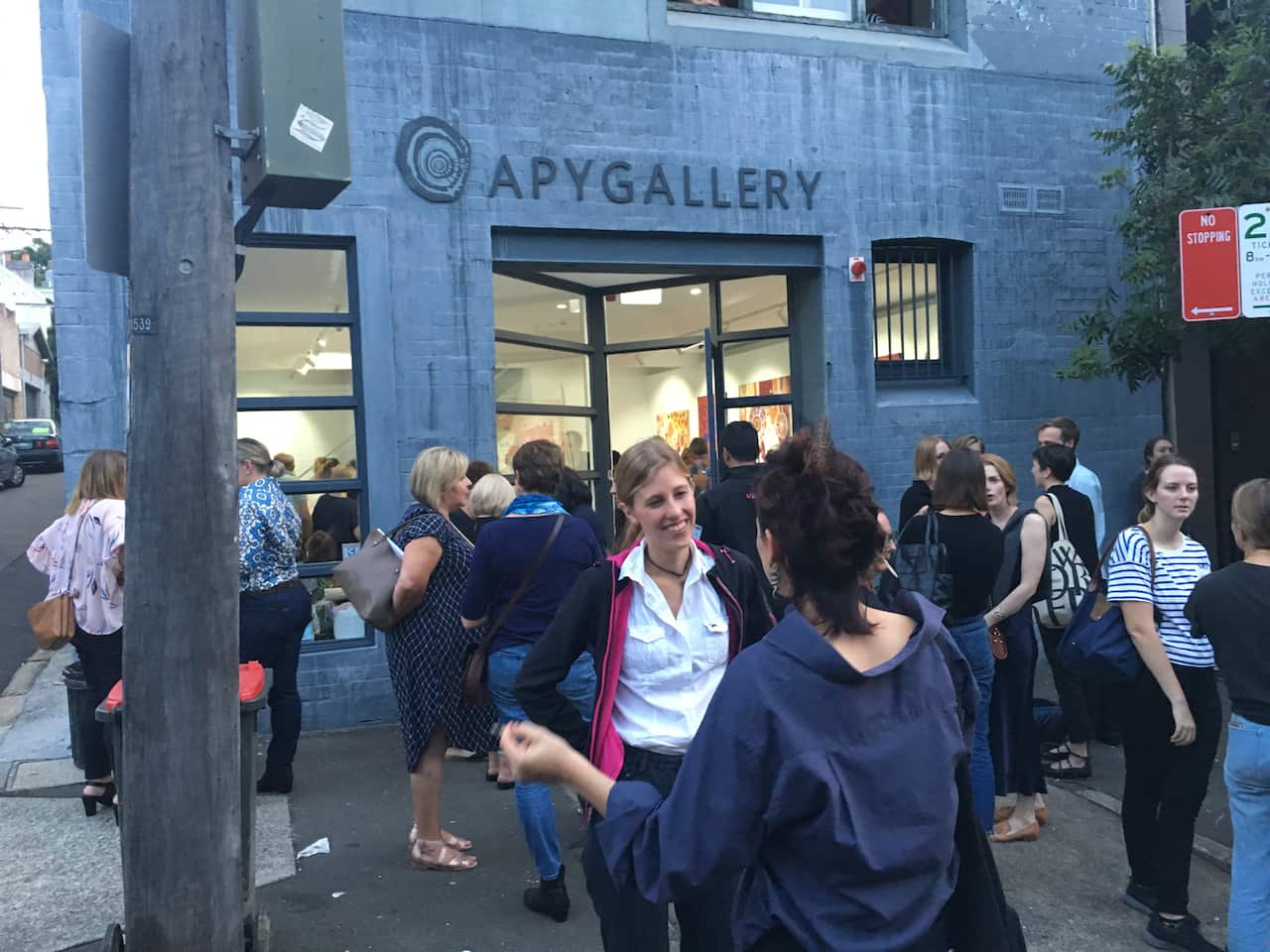 APY Gallery opening 