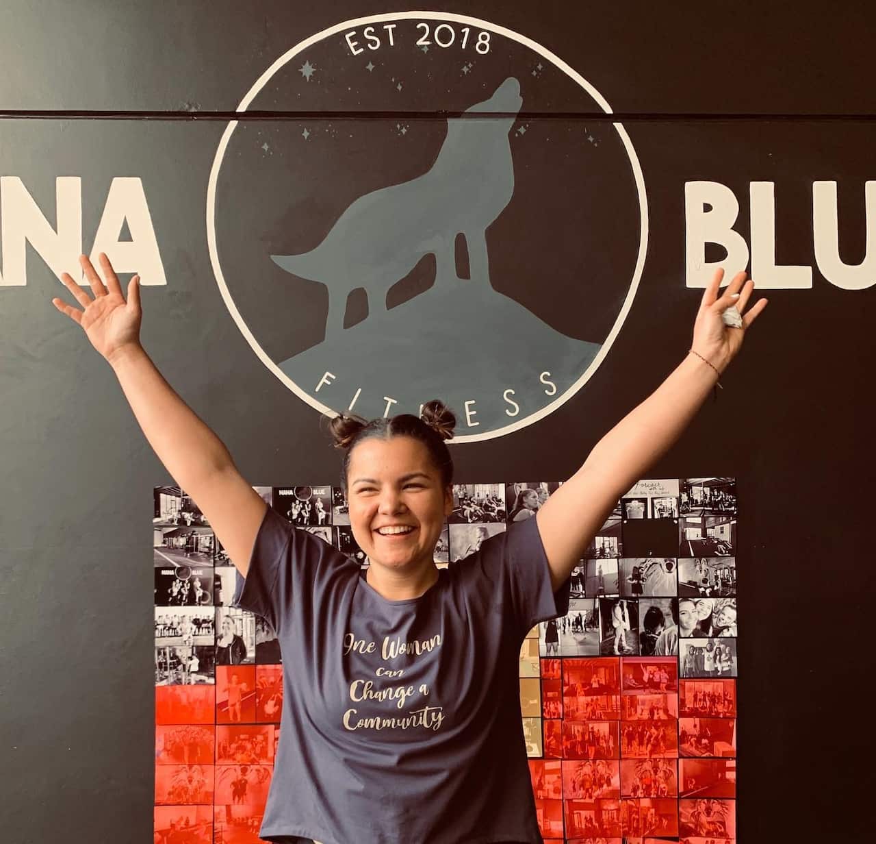 Ebony Grant at Nana Blue.