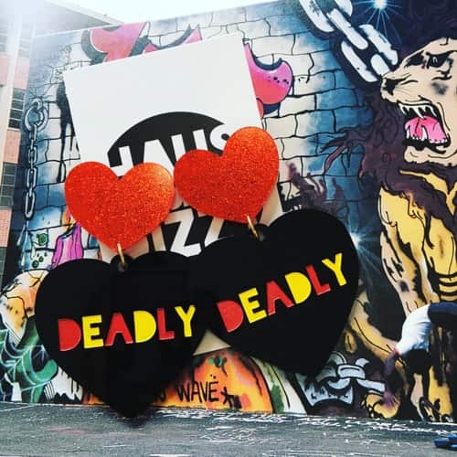 Haus of Dizzy is the succcesful jewelry range created by Wiradjuri woman Kristy Dickinson