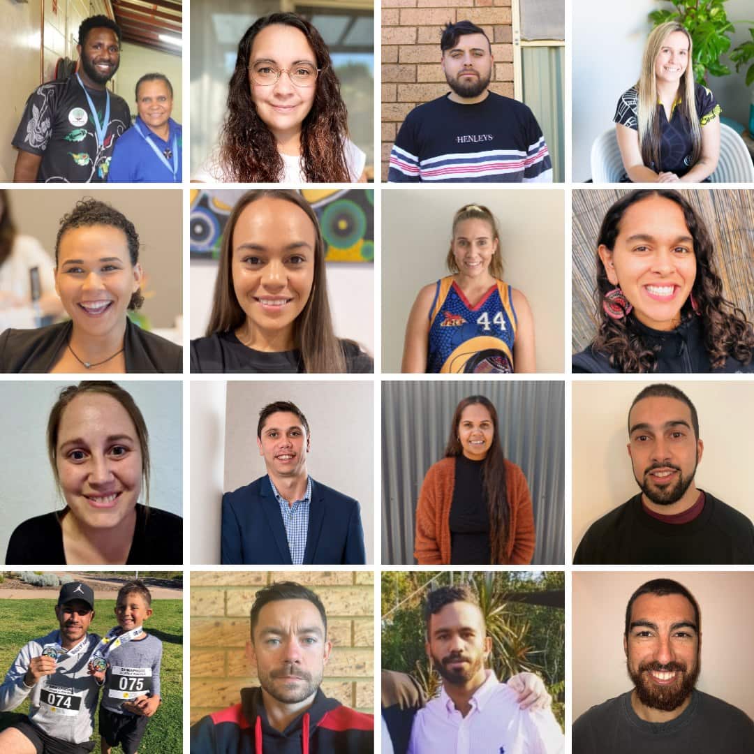 The faces of the 2020 Indigenous Marathon Project, announced on 14 May 2020. 