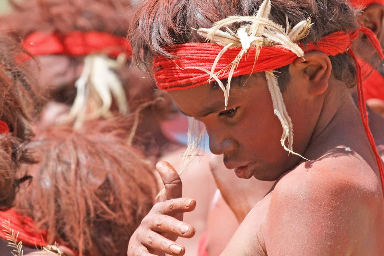 Katiti Petermann Indigenous Protected Area ceremony
