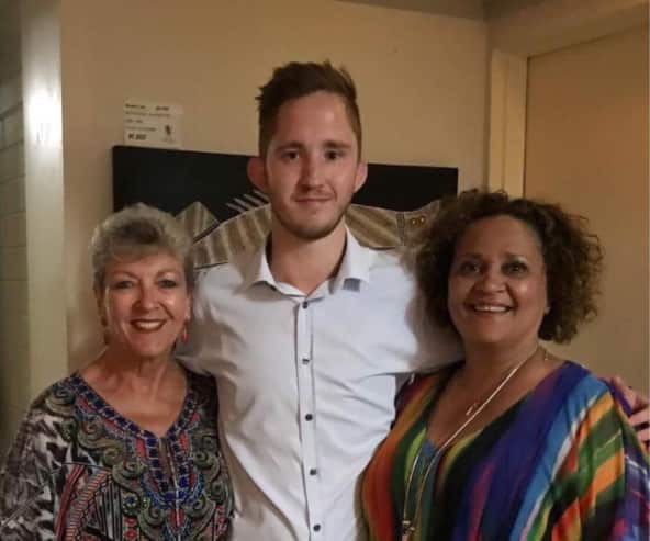 Jake Gablonskie, Fay Miller and Sandra Nelson