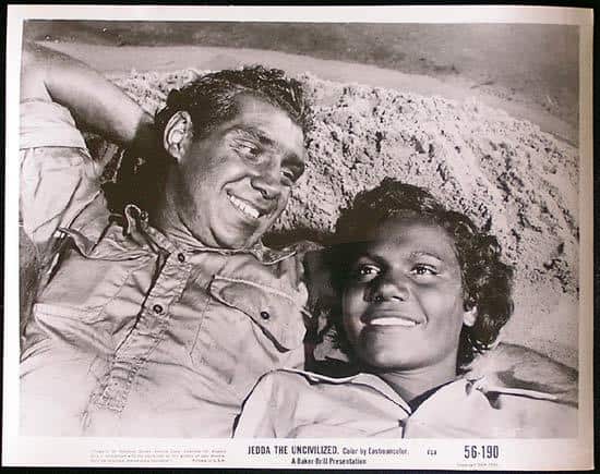 Jedda and co-star in blackface