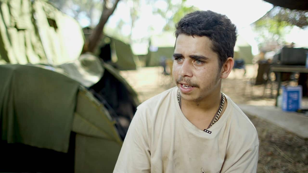 Kapani Warrior, Jockton Fourmile from Yarrabah. 