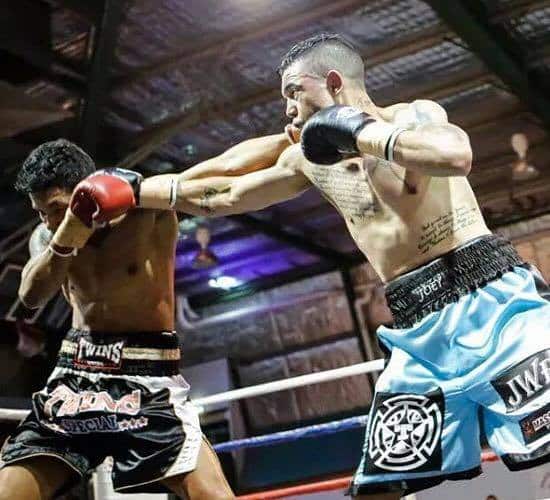 Joe Williams, two-time WBF World Jnr Welterweight champion and recently won the WBC Asia Continental Title