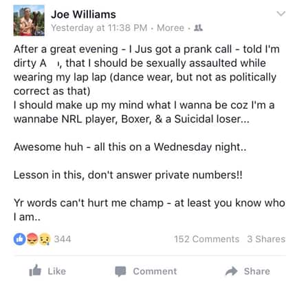 Joe Williams FB
