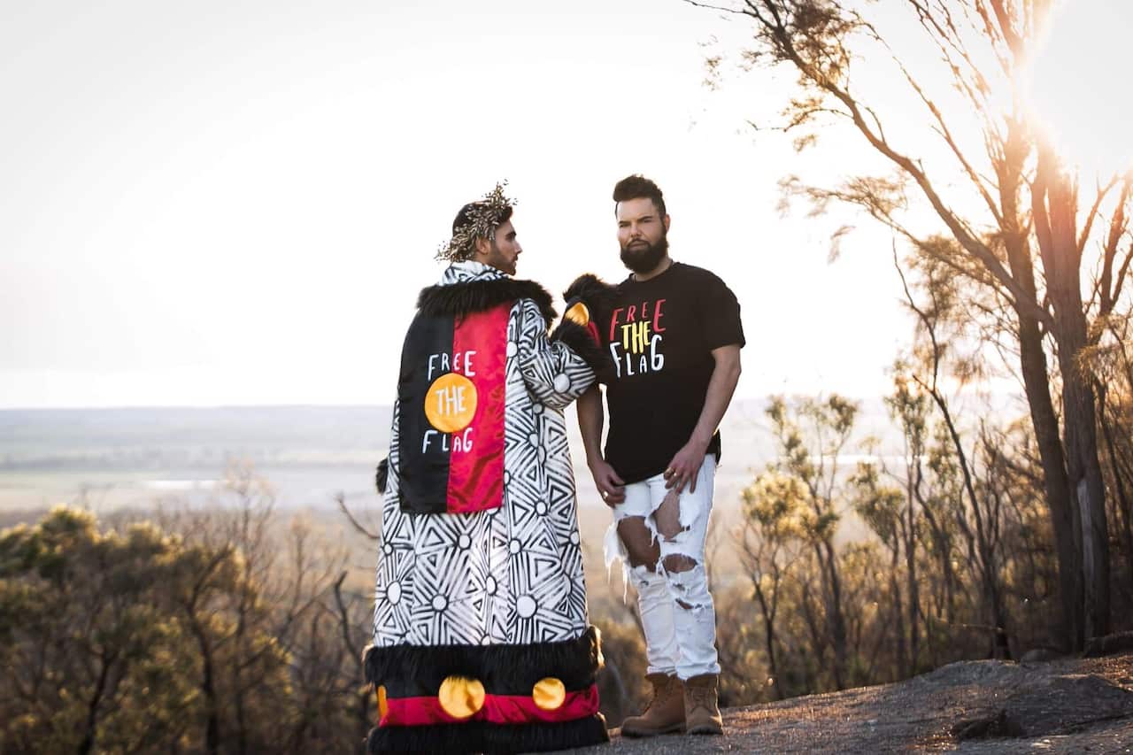 Mr World Australia told to remove the Aboriginal flag 