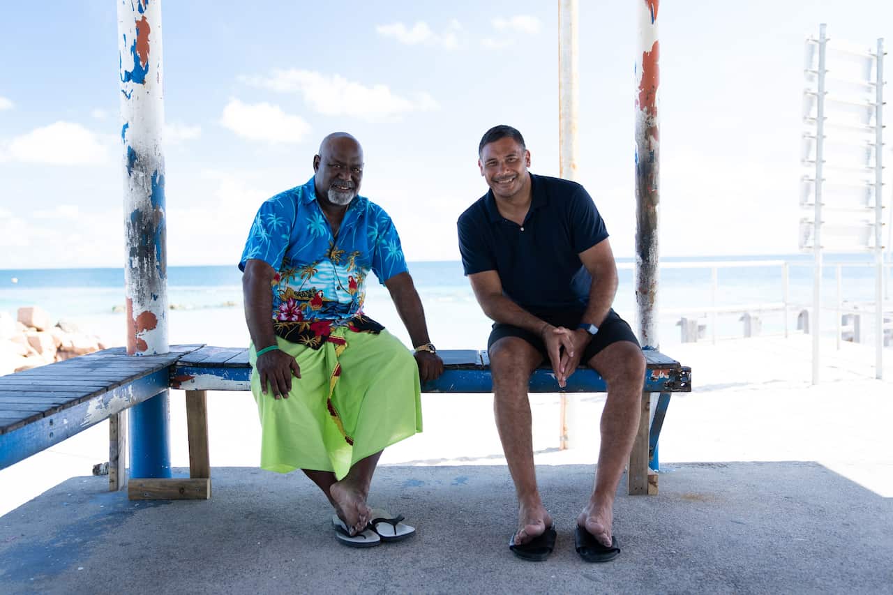 Rugby League player Justin Hodges explores Aboriginal and Torres Strait Islander family history on SBS Who Do You Think You Are