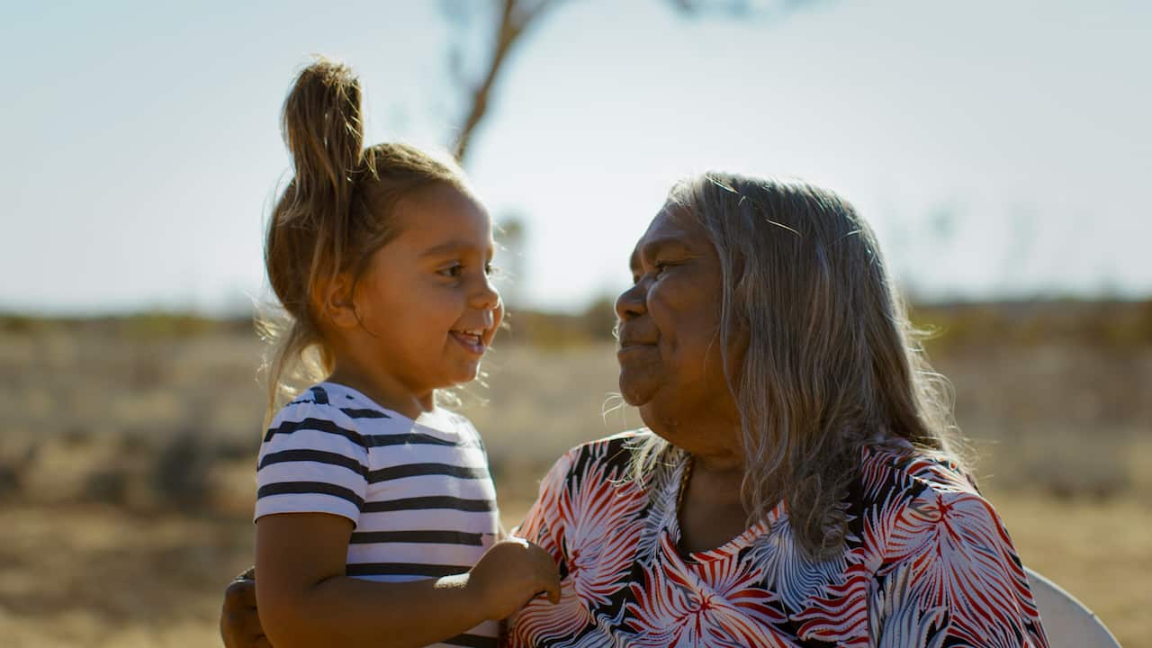 Kathleen Wallace (R) and Niningka Liddle (L)