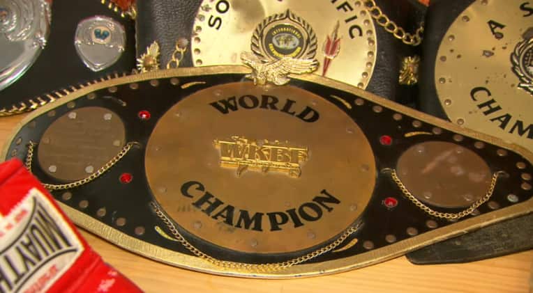 Chris Collard became Australia's first Aboriginal world kickboxing champion