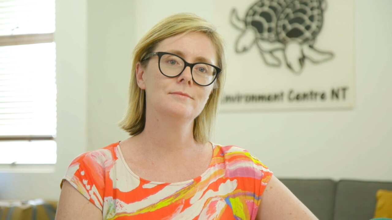 The NT Environment Centre's Kirsty Howie.