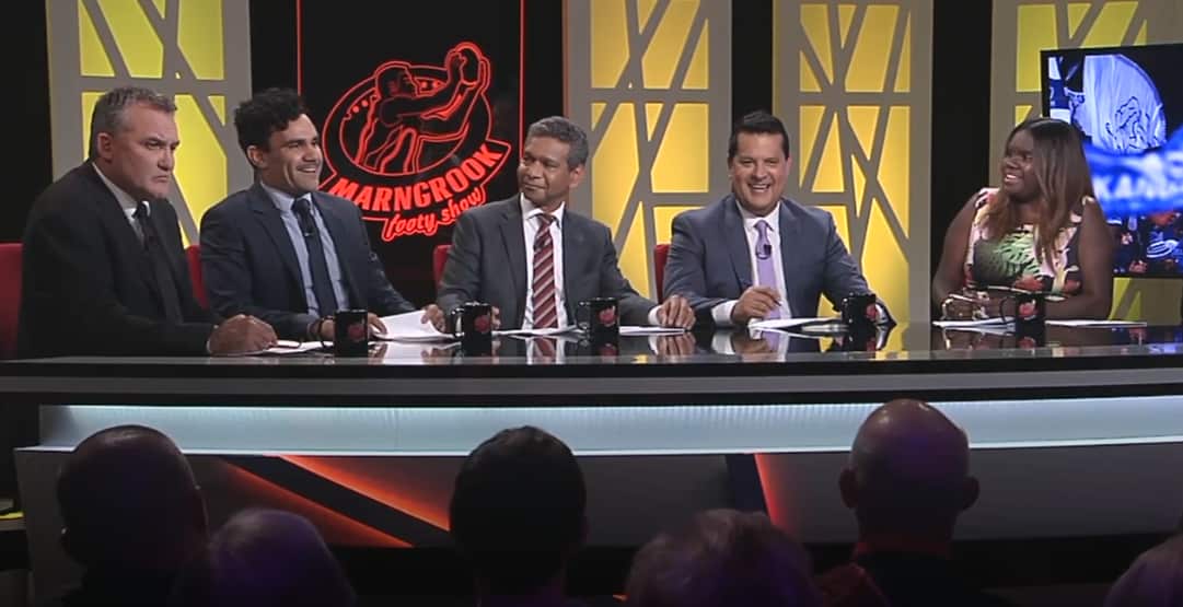 Lindsay Thomas on the Marngrook Footy Show