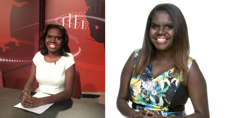 Leila Gurruwiwi, then (2007) and now (2017)