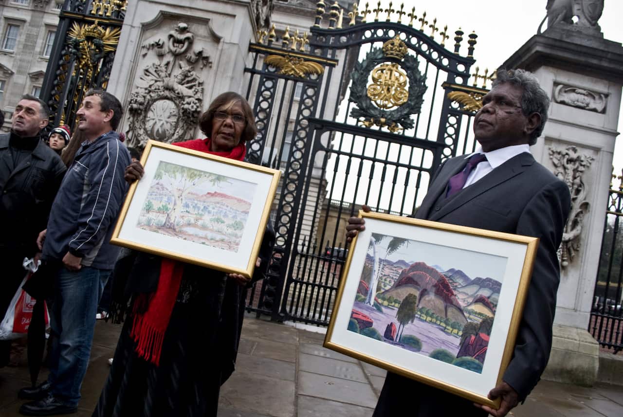 Lenie Namatjira, Buckingham Palace 