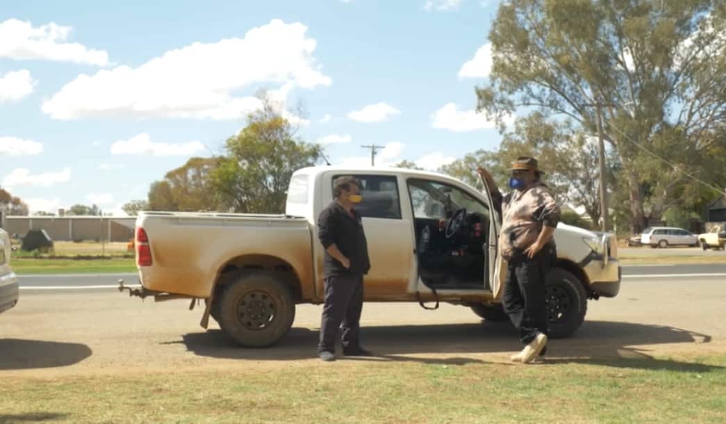 The meat is delivered to Wilcannia