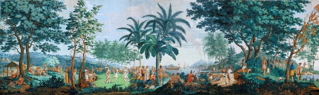 Joseph Dufour, 'Les Sauvges de la Mer Pacifique'