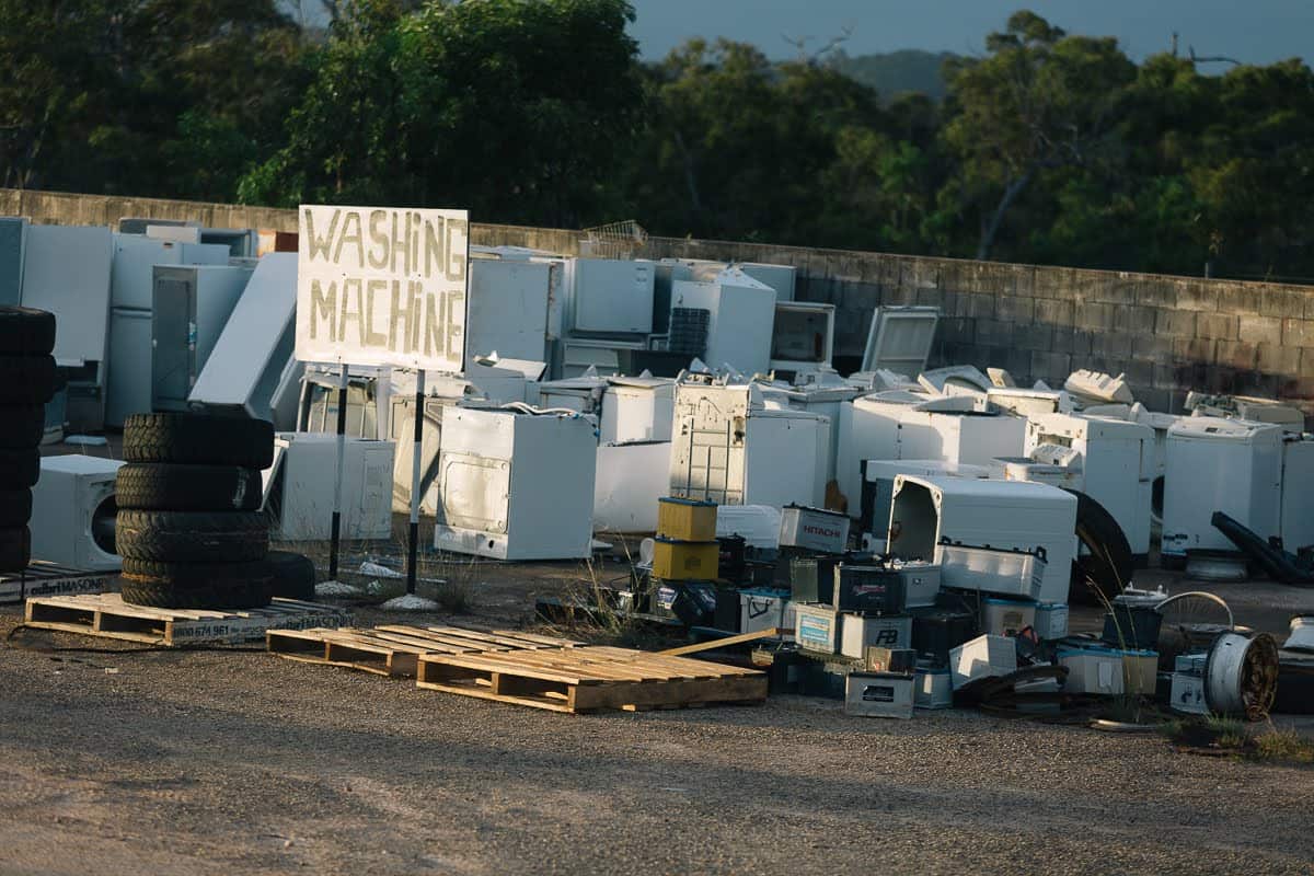 Washing machine graveyard, Lockhart River