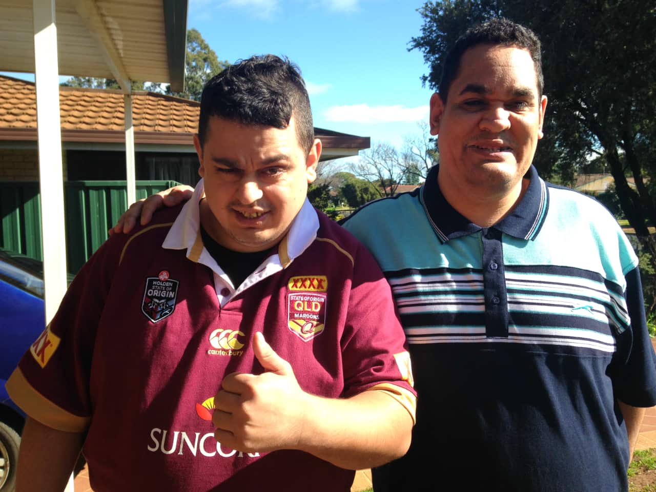 Luke and Justin Reynolds, Aboriginal brothers with Fragile X Syndrome living in Dubbo