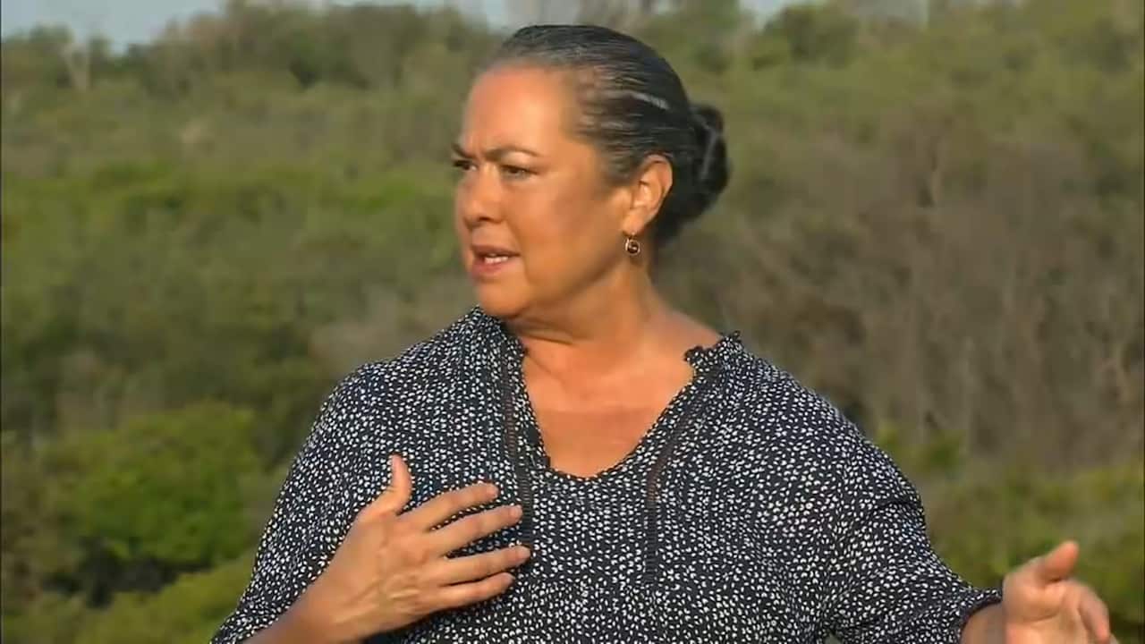 Lydia Miller at Sunrise Ceremony January 26 2020