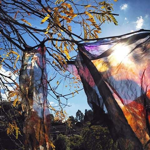 A piece by young Indigenous designer Lyn-Al Young. 