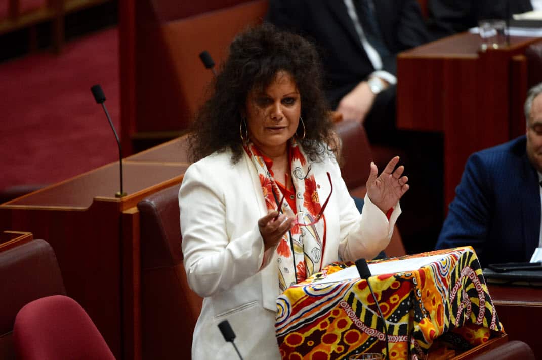 Labor Senator Malarndirri McCarthy  maiden speech