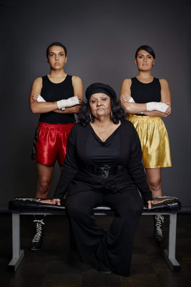 Marlene Cummins at Mundines Gym in Redfern, Sydney