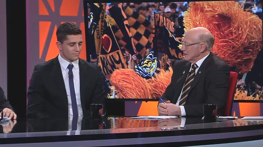 Jason Castagna on the Marngrook Footy Show