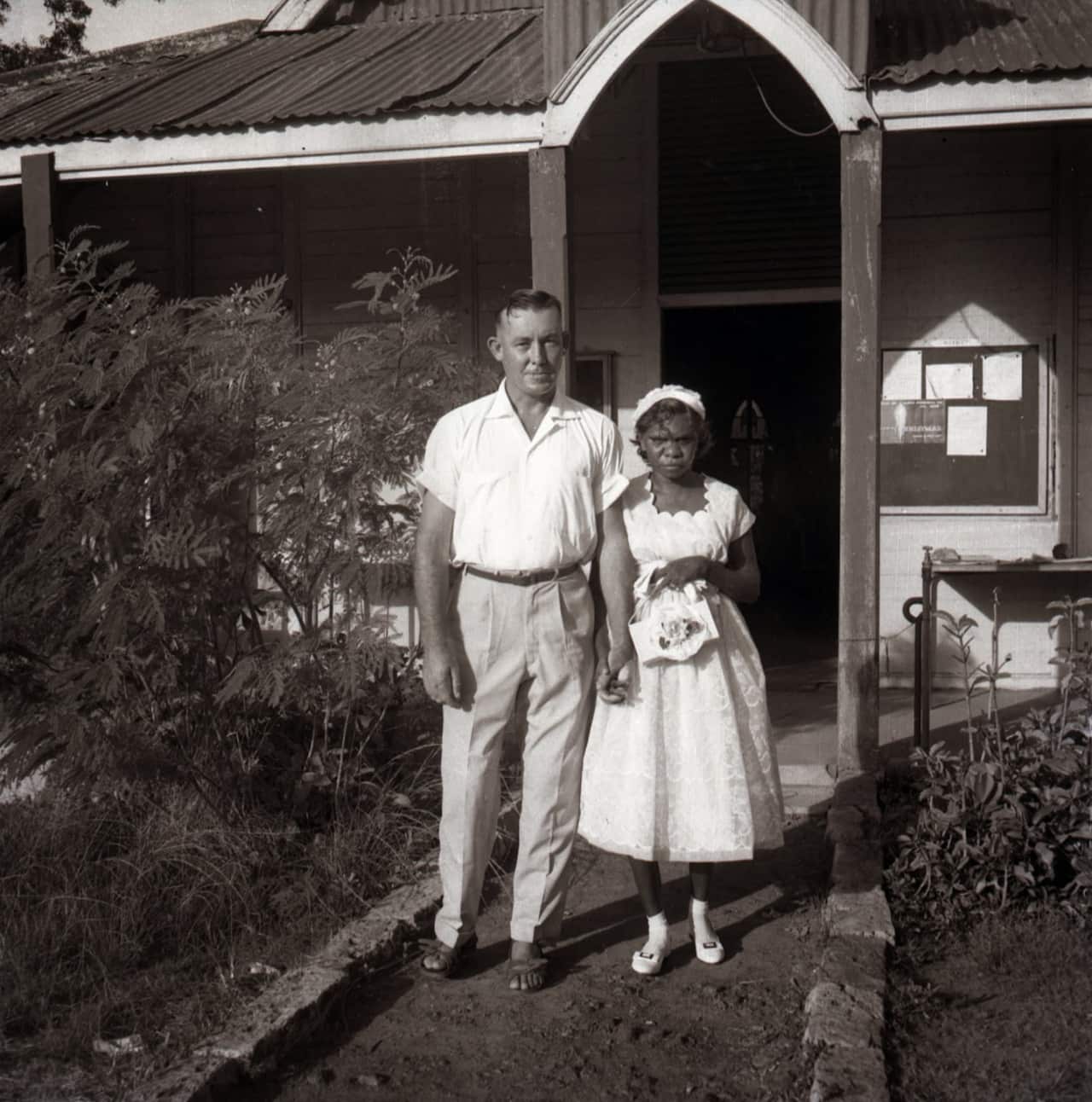 Mick Daly and Gladys Namagu