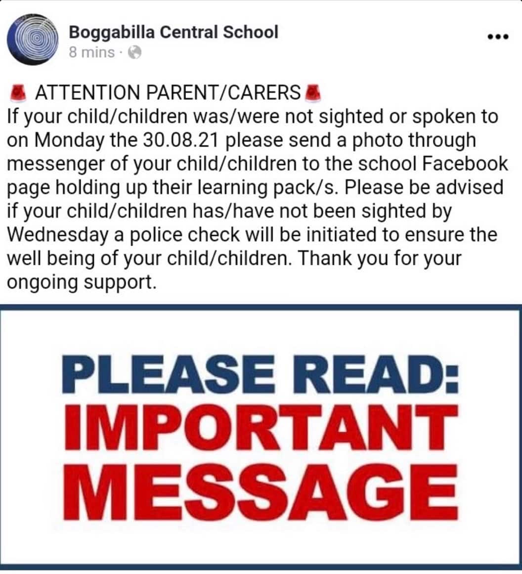 Boggabilla Central School post